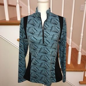 Kerrits equestrian pullover half zip top size M